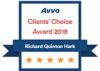 Avvo Clients' Choice Award 2018 | Richard Quinton Hark | Five Stars