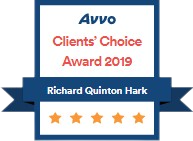 Avvo Clients' Choice Award 2019 | Richard Quinton Hark | Five Stars