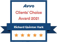 Avvo Clients' Choice Award 2021 | Richard Quinton Hark | Five Stars