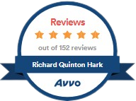 Avvo | Richard Quinton Hark | Reviews Five Stars Out of 152 Reviews